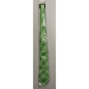 NFL Seattle Seahawks Eagles Wings Mens Action Green Plaid Rhodes Tie NEW